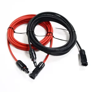 TUV Certified 2.5mm 4.0mm 6.0mm 10.0mm Pv Power Solar Panel MC Connector Solar Cable Wire Copper Solar Extension Cable