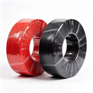 TUV H1Z2Z2 K 太阳能电缆 太阳能电池板电缆 红黑光伏电缆 16mm 太阳能电源线 6mm 10mm