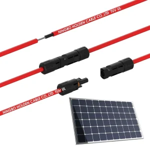 TUV太阳能电缆4平方毫米6平方毫米太阳能光伏直流电缆