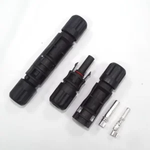 TUV批准的基于Amphenol H4 PV连接器的1500V光伏太阳能电缆连接器