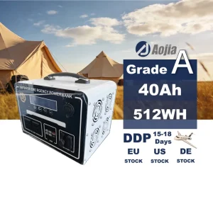 TW05 05D High Capacity 40Ah LiFePO4 Portable Power Station 512Wh MPPT Solar Generator Pure Sine Wave AC Jump Starter 1000W