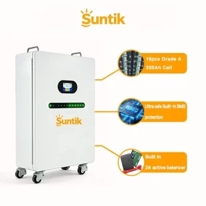 Ten Year Warranty LiFePO4 Stackable IP65 Supports Customized Smart BMS 8000 Cycle Safety Environmental Easy Installation