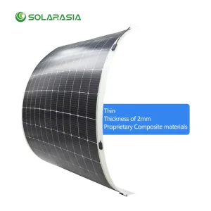 Thin Film 520w Flexible Solar Panel Monocrystalline Bifacial Solar Panel Manufacturing for Home Use
