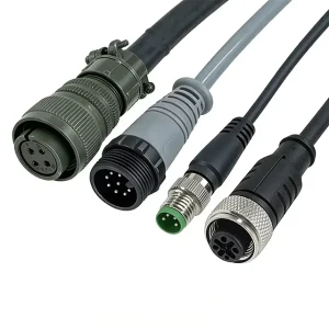 Threaded Gasket Seal 6 Pin Cable Connector Waterproof for Aerospace Avionics Units