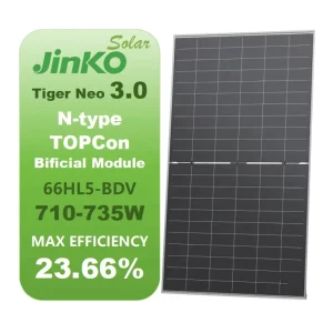 Tiger Neo II Commercial Home N Type Bifacial Dual Glass Monocrystalline 710 Watt 720W 730 Watt 735W Solar Panels