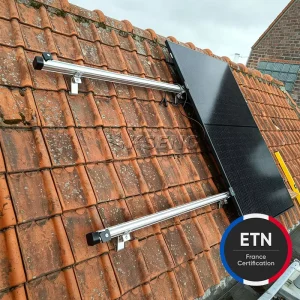 Tile Roof Aluminum Alloy Solar Panel Mounting Bracket Solar Mount Rails Roof Mount Hooks for Clay Tile Roofs