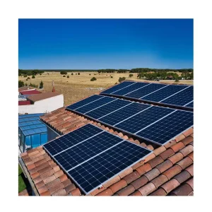 Tile Roof Hook Integrated Solar Panel Open Field Mounting Bracket Racking System Zinc-Aluminum-Magnesium Alloy