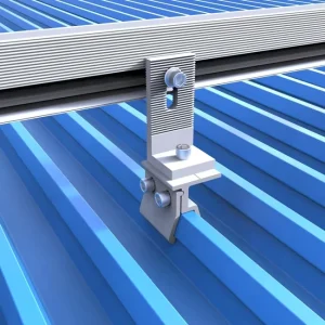 Tin Roof Solar Mounting System with Multi-Type Clamps for PV Panels