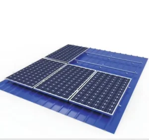 Tin Roof Trapezoidal Mounting Solution Aluminium Anodized Adjustable Tilt Solar Panels Brackets