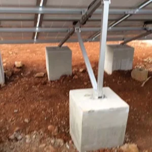 Top Ground Fixed Angle Mounting System Suppliers Solar PV Ground Mount Aluminum Solar PV Ground Mounting Supports Systems