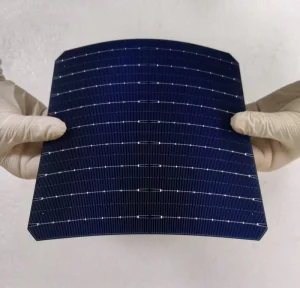 Topcon Bifacial PERC/IBC Solar Cell 166x166mm for Solar Panels