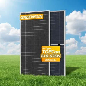 Topcon Bifacial Solar Panel 610W
