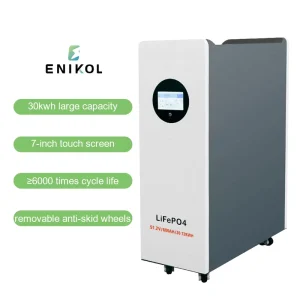 Touchable Screen 51.2v Energy Storage Home Solar System 600ah Lifepo4 Lithium Ion Battery 30kwh