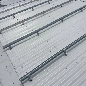 Trapezoidal Metal Roof Accessories Tin Roof Solar Mounting L Feet Solar Aluminum 6005-t5 Material Solar Roof L Feet