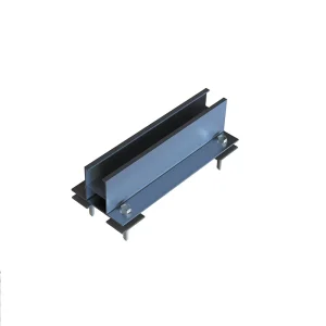 Trapezoidal Metal Roof Short Rail Solar Mounting System with Aluminum Mini Rail