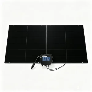 UK Balcony Roof-Mounted Solar Panel Kits 860W MPPT Controller 220V Plug & Play Micro Inverter for Home Use