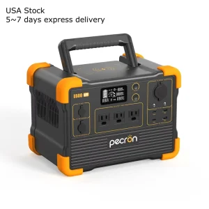 USA EU Stock 1200W Outdoor Supply High Capacity Energy Storage 120V US Socket Mobile Charger Solar Panel Station