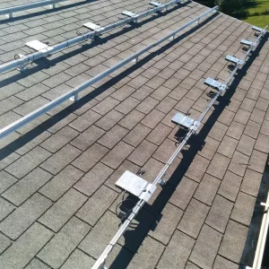 USA New Installation Flashing Bracket Support Asphalt Shingle Roof Solar Panel Mounting Structure Aluminum Stainless Steel