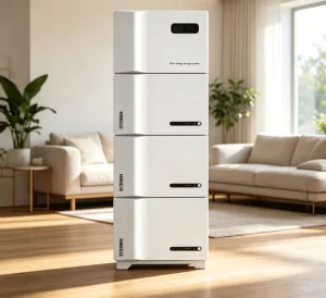 Ultra Slim 6KW Solar ESS 15.36kWh 51.2V 300Ah LiFePO4 Battery All in One Hybrid Grid Inverter BMS CAN USB 10ms UPS Home