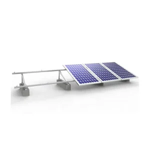 Supplier Steel Hot-Dip Galvanized Solar Panel Mounting Bracket with 56M/S Wind Load 2.4kN/M Snow Load Model ZF-G004