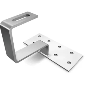 Universal Solar Tile Roof Mounted Flashing Hooks Stainless Steel Rooftop Brackets Solar Rail Accessories