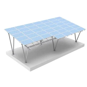 Upgraded Anti-Rust Zn-Al-Mg Frame Solar PV Carport Mount Support Structure System