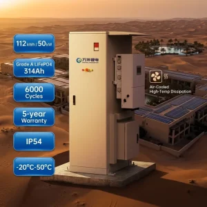 VANYO 112KWH 215KWH 241KWH LiFePO4 Lithium Battery Storage System BESS Cabinet 50KW 100KW 125KW Hybrid Inverter All in One