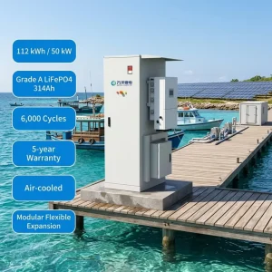 VANYO All in One 50KW Inverter 112kWh Industrial BESS Solar LiFePO4 Lithium Battery Container Energy Storage System