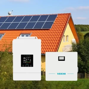VEICHI Oem Professional Supply Off-grid on Grid Solar Panel Inversor Solar Inverter Battery Kit for Home