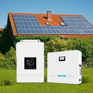 VEICHI Residential Full Package Inversor Solar Inverter Panel with Battery off Grid Solar System Kit China