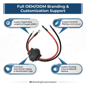 Variable Timing Solenoid Valve Wiring Harness Connectors for Hyundai Elantra and Kia Soul