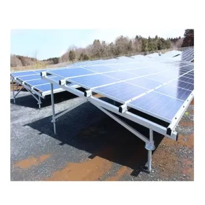 Various Types of Structures Aluminum Solar Ground Mounting Rack System Solar Panel Support