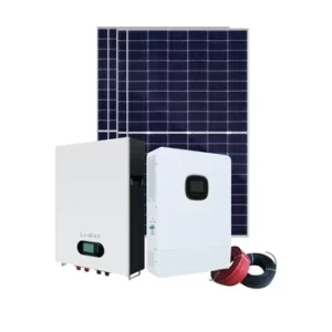 Vland 15KW 20KW off Grid Solar Power System with LiFePO4 Battery Wall Mounted 51.2V CAN Communication