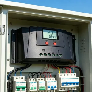 WP20DU 20A 12V 24V PWM Solar Charge Controller With LCD Display