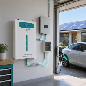 Wall-Mounted 51.2V 200Ah 10.24kWh Lithium Battery Pack with WiFi for Home Energy Storage Factory Direct Supply