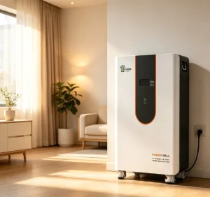 Wall Mounted Floor Standing LiFePO4 Lithium Battery Power 51.2V 200Ah 10.24kWh Home Energy Storage Hybrid Grid/Off Grid