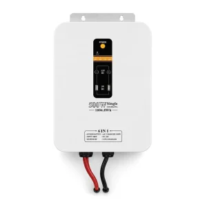 Wall Mounted LiFePO4 Solar Battery Pack with LCD Screen Smart BMS Small Home Energy Storage for Backup Power Supply and UPS Use