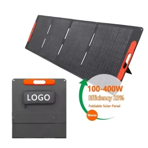 Waterproof 100W 200W Mono Portable Folding Solar PV Panel for Power Stations