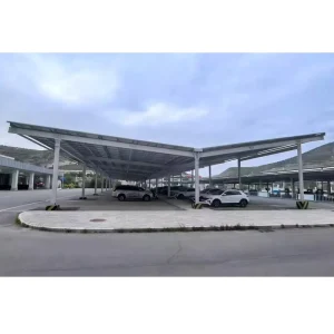 Waterproof Aluminum Alloy Solar Carport Mounting System for Residential and Commercial Parking