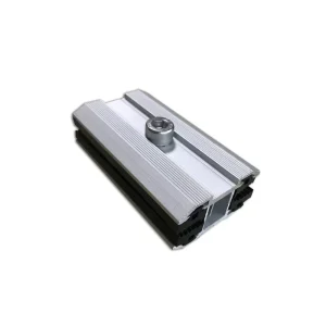 Waterproof Aluminum Frameless Adjustable PV Clamp for Thin-Film Module Installation