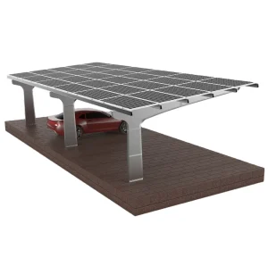 Waterproof Carport Solar Panel Mounting Structure with PV Frame