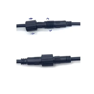 Waterproof DC Power Extension Cable Charging Connector for Solar LED Lighting