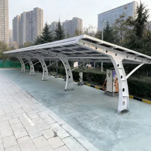 Waterproof Kit Brackets Aluminium Steel Structure Panel Frame Solar Carport Mounting System