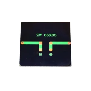 Waterproof PET Encapsulated Solar Panel Charger 0.68W 0.14A ZW-6565R-P 5V IP65