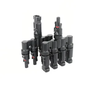 Waterproof Photovoltaic Connectors Male/Female Connection Adapters Silver-Plated Copper Solar Connectors