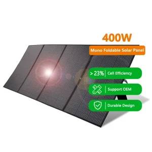 Waterproof Portable 400W Solar Panel Hiking 36V Foldable Solar Panel for Portable Power Station Manufacturer