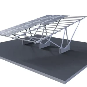 Waterproof Solar Carport Mounting Rail System Complete Set