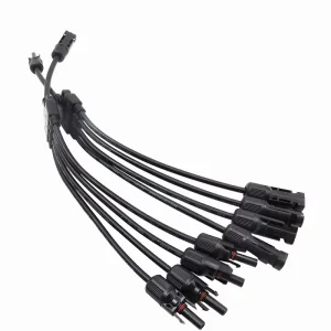 Waterproof Solar Panel Connector 2.5 6mm2 Cable Solar PV Connector 1000VDC 1500V 30A PV Male Female Connector for Solar System