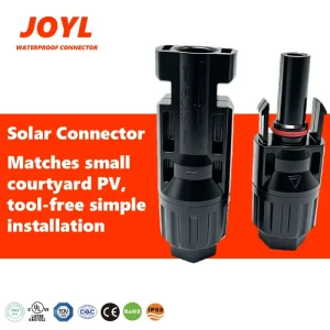 Waterproof Solar Panel Connector IP67 for Folding Solar Panels and Camping Solar Power Systems 1000V 30A