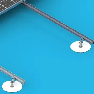 Waterproof TPO Base Solar Mounting Bracket for Roof PV Installation